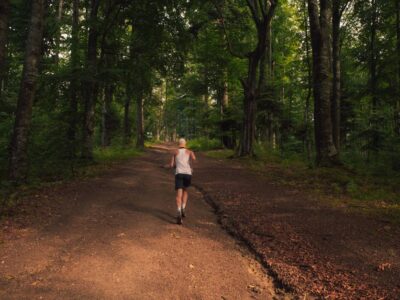 Runner Pauses At A Fork In A Sunlit Forest Path, Symbolizing The Choice Between A Long-term SEO Retainer And A Short-term ...